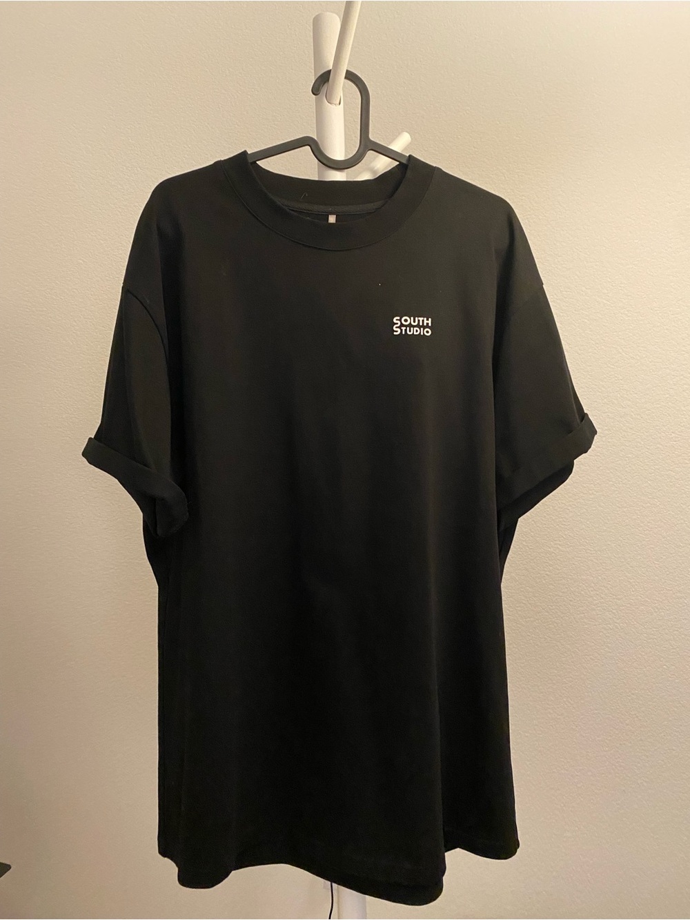 Soulland Black Short-Sleeve Logo Tee